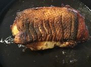 A picture of garlic chicken wings