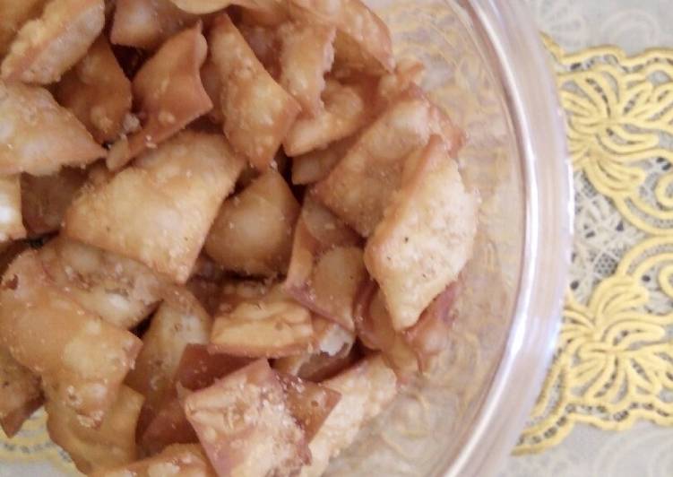 Resep Kulit Pangsit Goreng Rasa Sapi Yang Lezat Sekali