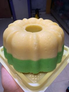 Foto resep Bolu pandan sederhana 1 telur