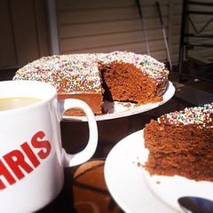 A picture of Basic Chocolate Cake.