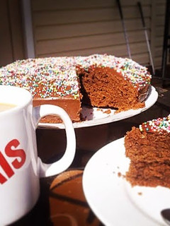 A picture of Basic Chocolate Cake.