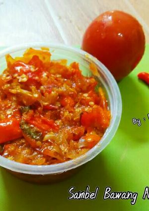 Foto resep Sambel Bawang Ala Bu Rudy (enak & simple)