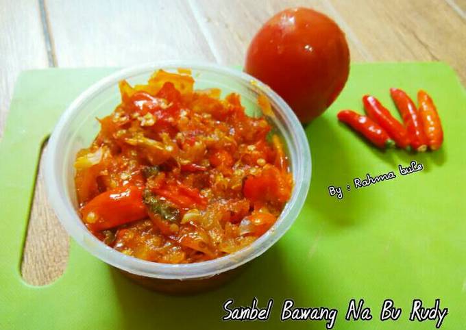 Sambel Bawang Ala Bu Rudy (enak & simple)