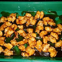 Easy orange ginger chicken A picture of Easy orange ginger chicken.