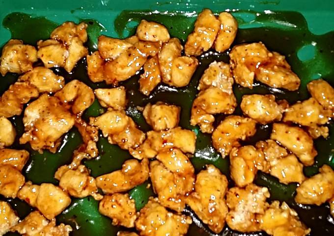 Step-by-Step Guide to Prepare Homemade Easy orange ginger chicken