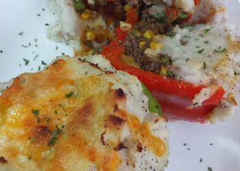 Easiest Way to Cook Perfect Shepherds Pie Stuffed Peppers