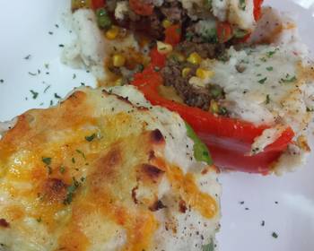 The New Way Prepare Recipe Shepherds Pie Stuffed Peppers Delicious Steady