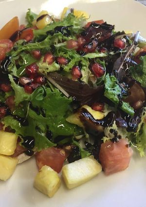 Una foto de Ensalada dulce
