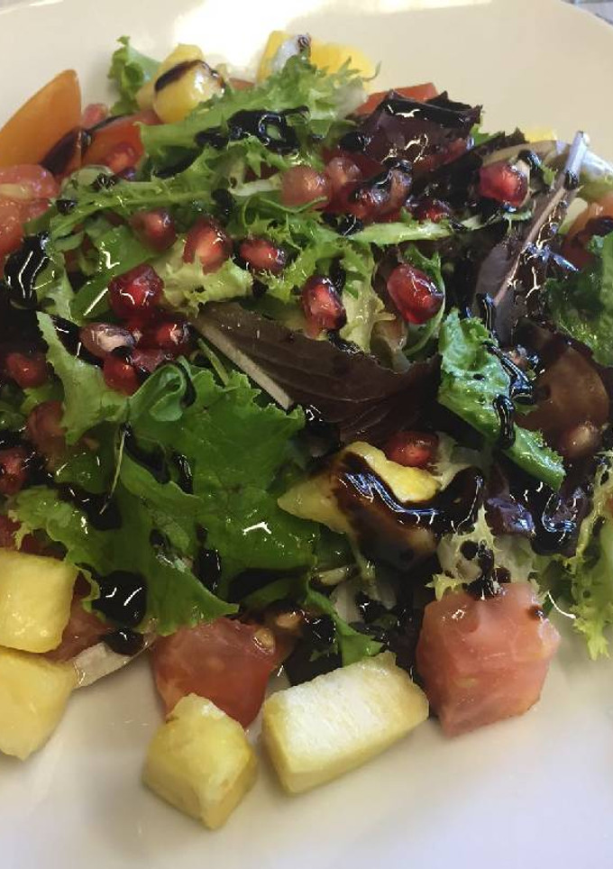 Una foto de Ensalada dulce