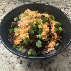 A picture of Korean Beef Bowl.