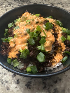 A picture of Korean Beef Bowl.