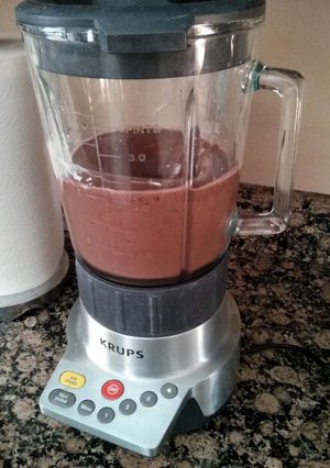 A picture of Power fruit and greens smoothie.