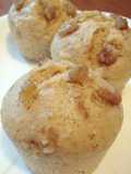 Oatmeal, Walnut, and Kuromitsu Steamed Buns