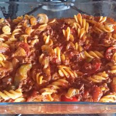 A picture of Pasta bake..