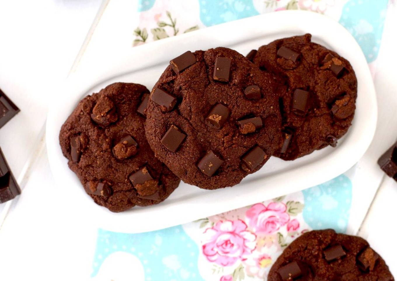 Galletas de chocolate saludables