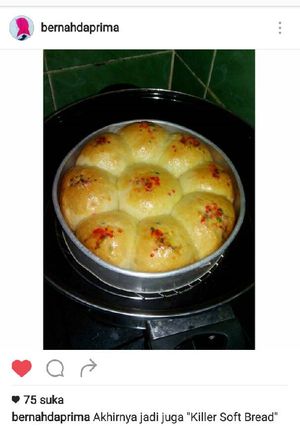 Foto resep Roti manis oven kompor