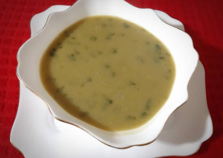 Soupe de pois cassés ❤