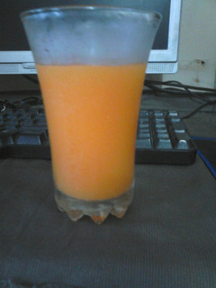 A picture of Great summer mango juice.
