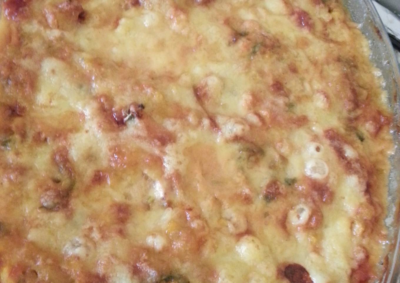 Corn pie a la carte