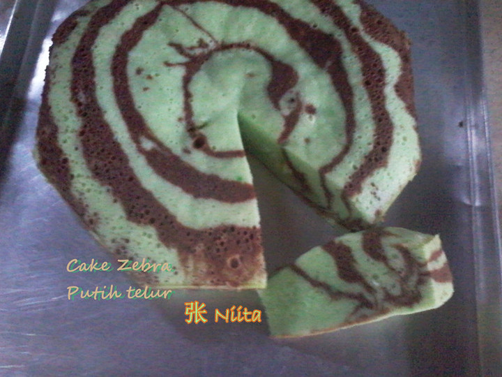 Bagaimana Membuat Cake Zebra Putih Telur Yang Enak Banget