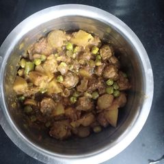Aloo Soya matar sabji A picture of Aloo Soya matar sabji.