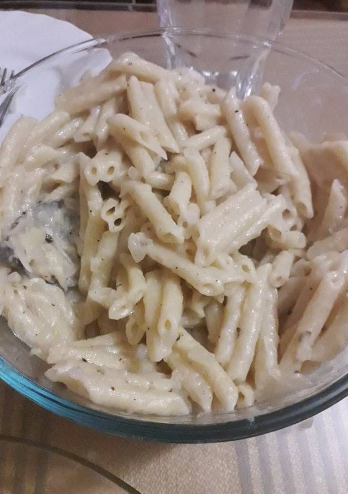 Una foto de Macarrones a la bechamel
