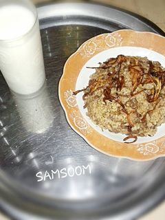 صورة لوصفة مجدرة البرغل
