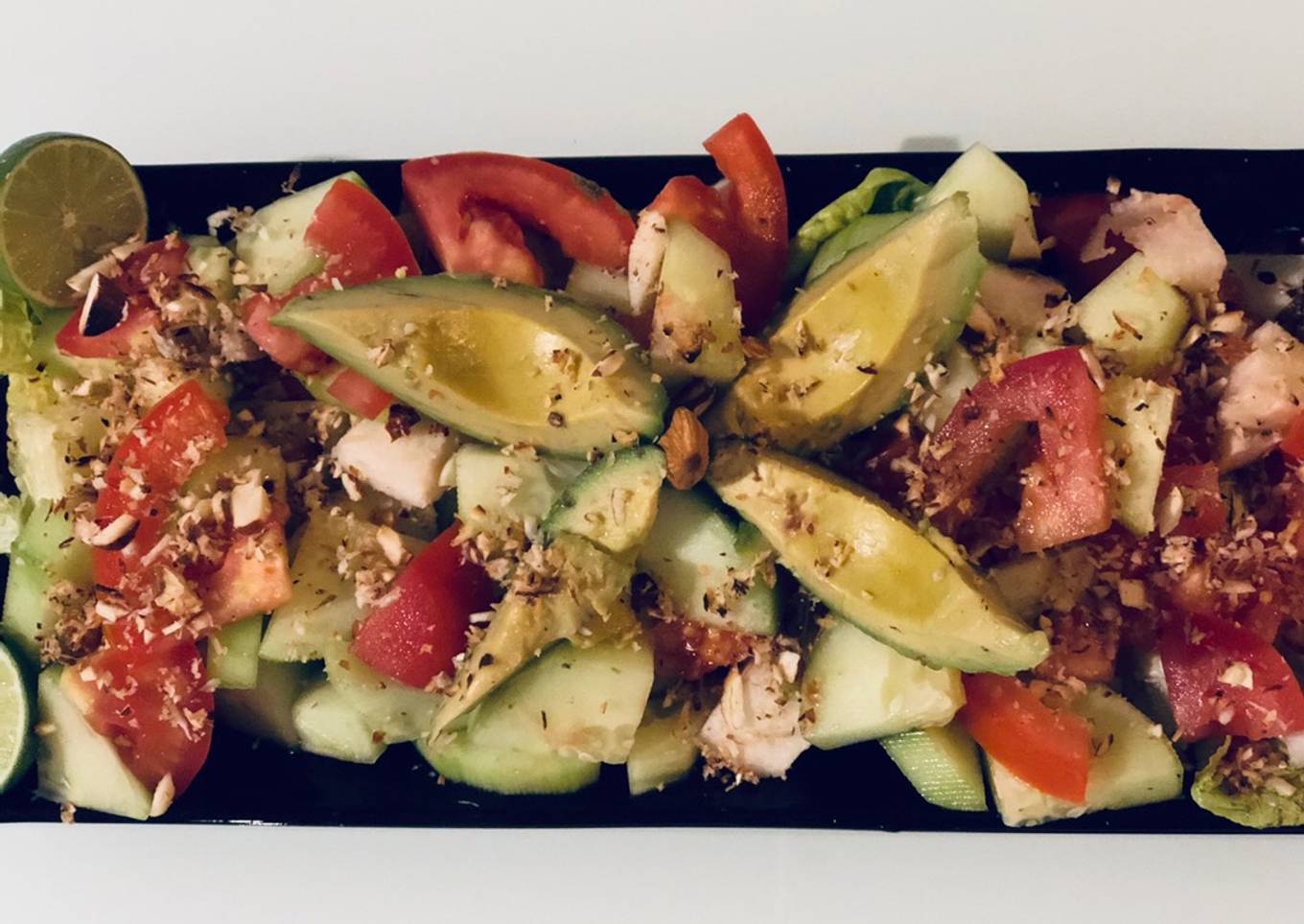 Ensalada baja en calorías ✅