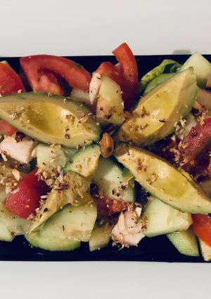 Una foto de Ensalada baja en calorías ✅