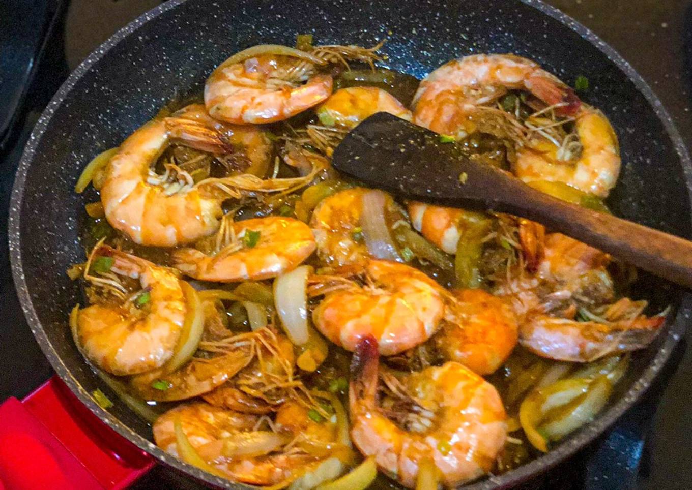 Udang Saus Pedas Manis