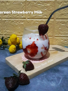 Foto resep Korean Strawberry Milk