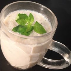 A picture of Panchmeva banana shake.