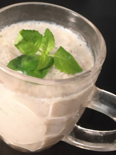 A picture of Panchmeva banana shake.