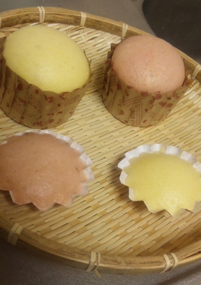 A picture of Simple Fluffy and Chewy Steamed Bread.