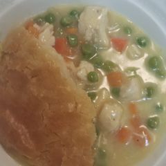 A picture of Easiest Chicken/Turkey Pot Pie EVER.