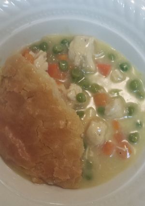A picture of Easiest Chicken/Turkey Pot Pie EVER.
