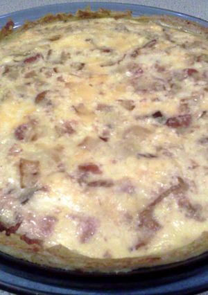 A picture of Gluten Free Quiche.