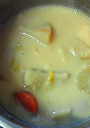 A picture of Winter Japanese Leek Stew.