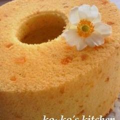 A picture of Orange Chiffon Cake.