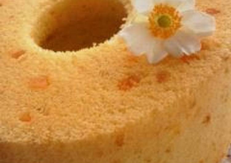 How to Make Super Quick Homemade Orange Chiffon Cake