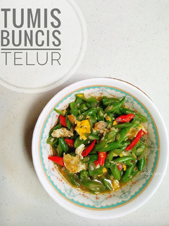 Foto resep Tumis buncis telur