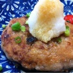 A picture of Japanese Hamburger Steak with Leftover Okara.