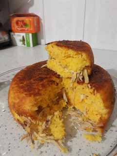 عکسی از دستور ته چین مرغ