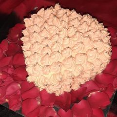 A picture of Rose chocolate cake.