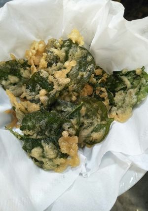 Foto resep Bayam krispi (snack balita)