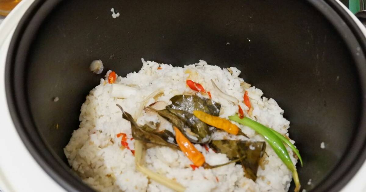 Resep Nasi Liwet Teri Medan Rice Cooker Oleh Ambar W Cookpad