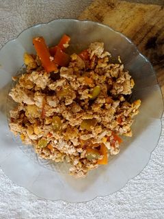 Foto resep Vegan scrambled tofu stir-fry (Resep untuk Mahasiswa)