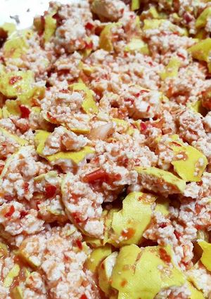 Foto resep Plecing Tahu Penyet (Menu Diet Minyak)