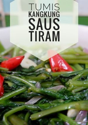 Foto resep Tumis kangkung saus tiram