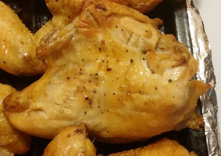 Steps to Make Homemade Oven Roasted Chicken